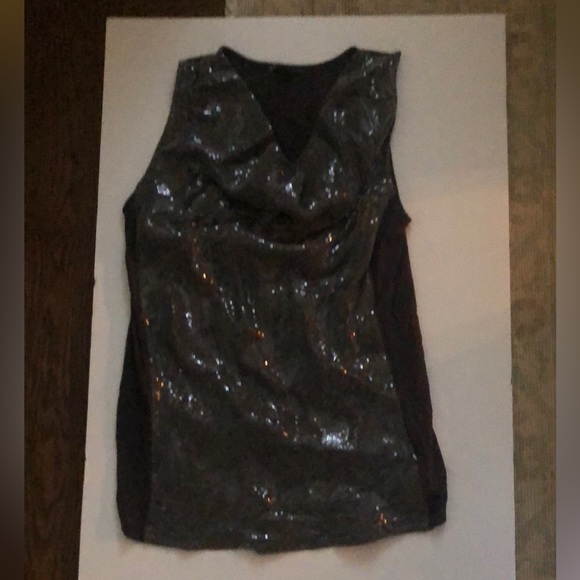 Armani Exchange sequin tank top - Picture 2 of 5